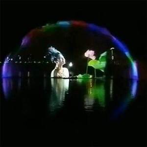 Fuente de Agua Digital con Cortina Gráfica Horticlub, Iluminación LED para Uso en Exteriores de Hoteles, Construcción de Acero Inoxidable, Diseño Moderno - Product Image 2