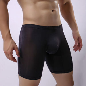 Caleçons Boxers Homme en Coton Personnalisés à Prix de Gros, Caleçons de Sport Longs pour Cyclisme en Extérieur - Product Image 5