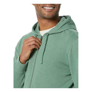 Sudadera con capucha de algodón vintage con cremallera, la más vendida para invierno, bordado personalizado de felpa francesa, alta calidad, unisex, con bolsillo de forro polar cepillado - Product Image 3