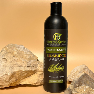 HerboGate Rosemary <b>Shampoo</b> 400ml Herbal Hair Care Solution for Healthy Shine and Scalp Refreshment - Product Image 5