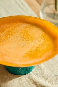 ฐานวางเค้กทรงกลมเรซิ่นทำมือ ดีไซน์ทันสมัย ปลอดสารพิษ เป็นมิตรกับสิ่งแวดล้อม ใช้กับไมโครเวฟได้ มีสินค้าพร้อมส่ง ปรับแต่งได้ เหมาะสำหรับงานแต่งงานและของหวาน - Product Image 4