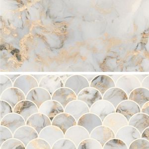 Carrelage mural en céramique blanc brillant 300x600, style minimaliste, pour bureaux d'entreprise haut de gamme et intérieurs de bâtiments - Product Image 2