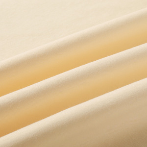 Tessuto Jersey di Cotone Morbido e Liscio a Doppio Filato 40S, 200GSM, Larghezza 185cm, per T-Shirt a Costine Pesanti Coordinati per Ragazze e Ragazzi, Stile Street - Product Image 4