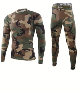 Conjunto de Ropa Deportiva de Compresión Transpirable de Secado Rápido para Hombre con Diseño Simple de Malla a Cuadros, Corte Ajustado para Fitness y Culturismo - Product Image 6