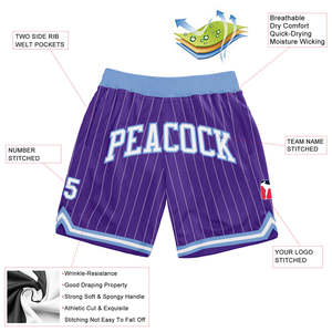 Wholesale Customized Sublimation Shorts 100% Polyester Sports Team Shorts <b>Custom</b> Club Shorts Training Shorts Personalized Print - Product Image 5