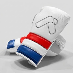 Guantes de Entrenamiento de Cuero con Logotipo Personalizado, Protector de Cabeza, Protector Inguinal, Equipo de Sparring con Cordones, Transpirable, de Secado Rápido, para Boxeo Profesional - Product Image 6