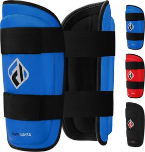 Protège-tibias de haute qualité Farabi Sports pour enfants, jeunes et adolescents, pour la boxe, le taekwondo et le MMA. - Product Image 1