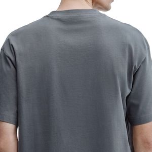 Camiseta de Corte Holgado para Hombre, Lisa, Transpirable, de Algodón, Cuello Redondo, Informal, para Impresión de Logotipo Personalizado, Bordado y Venta al por Mayor - Product Image 4