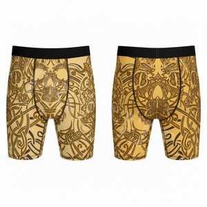 Trendy Fashionable Sublimated Design Compression Shorts Graphic Running Quick Dry Stretchy Polyester Fitness Tights Fitted Short - Product Image 6