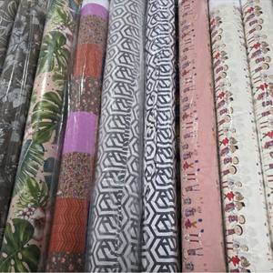 Tissu en coton tissé fabriqué en Corée, tissu imprimé en coton, tissu imprimé floral en coton, tissu en coton à motifs imprimés - Product Image 2