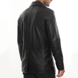 Chaqueta de Invierno Premium para Hombre al Mejor Precio, Cuero Genuino, Resistente al Viento e Impermeable, Teñido Liso, Todas las Tallas Disponibles - Product Image 6