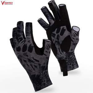 Guantes de Pesca de Seda de la Mejor Calidad, Ultra Suaves al Tacto, Transpirables, Antideslizantes, con Aberturas para los Dedos, Unisex, para Todas las Estaciones - Product Image 2