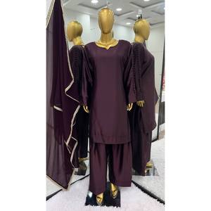 Ensemble haut-bas pour femme taille XL élégant et élégant avec belle Dupatta pour tenue de fête - Product Image 2