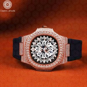 Reloj Cuadrado de Oro para Mujer Charm_Jewels, 40 mm, Cristal de Zafiro, Movimiento de Cuarzo, Correa de Silicona Luminosa, Diseño Moderno - Product Image 1