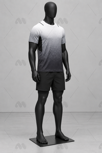 Conjunto Deportivo Personalizado Unisex con Impresión por Transferencia de Calor, 100% Poliéster, Camiseta y Pantalones Cortos de Secado Rápido, Uniforme Deportivo para Gimnasio y Entrenamiento - Product Image 3