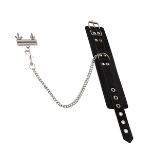 Pinzas para pezones con esposas para abuso sexual, juego sexual de bondage para mujeres, masoquismo, bondage doloroso - Product Image 2
