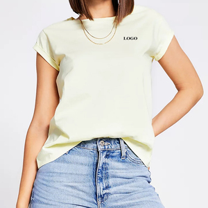 Camiseta de Moda para Mujer, Fabricada en Fábrica, Estilo Casual, Holgada, Moderna, de Manga Corta / Camiseta Casual para Mujer, Estilo Holgado y a la Moda - Product Image 5