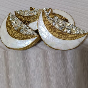 กระเป๋าโลหะประดับมุกสุดหรูกระเป๋าสำหรับงานปาร์ตี้กระเป๋าถือกระเป๋าคลัทช์สำหรับงานราตรีโดยงานฝีมือ RF - Product Image 3