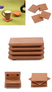 Unique Shape Tea Cup Clay <b>Coaster</b> New Design Handmade Eco-Friendly Reusable Table Top <b>Coaster</b> High Quality Mats & Pads <b>Coaster</b> - Product Image 6