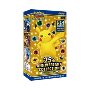 Pokémon S8a Collection 25e Anniversaire : Boîte de Boosters de Jeu de Cartes, jeu de société épique, personnages imaginatifs, zone de jeu, déballage populaire - Product Image 1