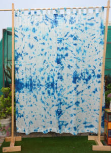Cortina Moderna con Estampado Tie Dye, Cortina Decorativa de Algodón Estilo Boho para Ventana, Panel de Cortina para Hogar, Oficina, Dormitorio, Sala de Estar - Product Image 3
