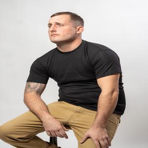 Camisetas de Punto Lisas Casuales para Hombre, CVC (60/40), 175 Gramos, Corte Regular, Manga Corta, Cuello Redondo, Transpirables, Ecológicas - Product Image 2