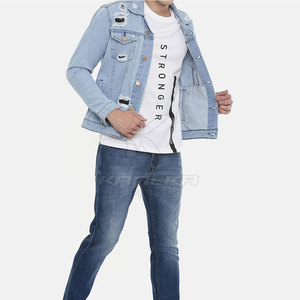 Servicios OEM, Chaqueta de Invierno para Hombre de Diseño Personalizado de Alta Calidad, Chaqueta de Mezclilla de Nuevo Diseño para Hombre - Product Image 4