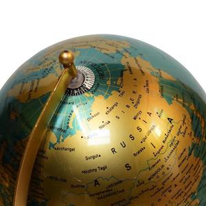 Elegante Globo Terráqueo Giratorio para Estudio Geográfico, Modelo de Mapa Mundial Claro y Detallado - Product Image 3