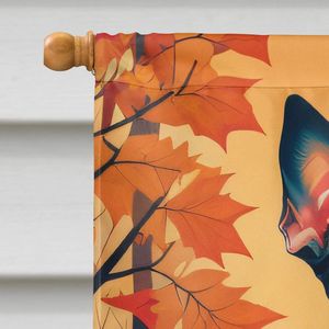 Pit Bull Terrier ตกธงบ้านเสาแขนระเบียงขนาดใหญ่ตกแต่งลานแบนเนอร์งานศิลปะหลากสีแขวนผนังโพลีเอสเตอร์ - Product Image 3