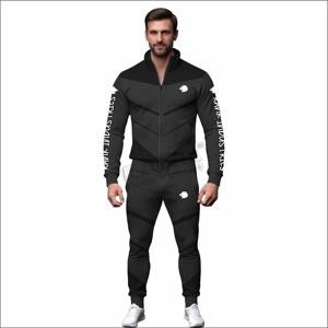 Survêtements pour hommes à la mode et durables, vêtements décontractés, manches longues surdimensionnées, tissu de qualité, survêtements pour hommes - Product Image 1