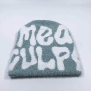 Nuevo Gorro de Mohair de Diseño Moderno y Color Atractivo, de Alta Calidad, el Más Vendido, Directo de Fábrica - Product Image 2