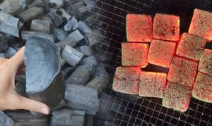 Briquettes de charbon de bois écologiques noires, riches en carbone, sans fumée, longue durée, pour barbecue, restaurant, chauffage domestique, usage industriel et énergétique - Product Image 4