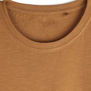 Camiseta de Algodón Grueso para Hombre, Último Diseño, Camiseta de Manga Larga para Hombre, 100% Algodón, Color Sólido, Fabricante de Camisetas Personalizadas OEM - Product Image 3