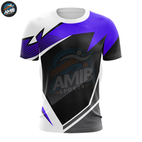 Vente en gros de nouveaux t-shirts en toile personnalisés à sublimation, col rond, coupe classique, streetwear pour hommes, haute qualité, respirant, 220g