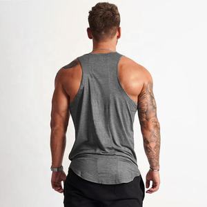 Débardeur d'entraînement musculaire pour hommes Débardeur de voyage sans manches en coton pour hommes Débardeur de gym personnalisé pour hommes Débardeur d'été unisexe OEM - Product Image 2
