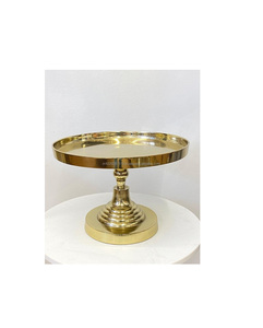 Support à gâteau en métal durable pour le transport des gâteaux de mariage avec étui rembourré et structure renforcée - Product Image 1