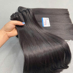 Hermoso Paquete de Cabello Natural 100% Vietnamita, Cabello Humano Natural Liso en Trama, Alta Calidad Disponible, Se Puede Decolorar a Rubio - Product Image 1