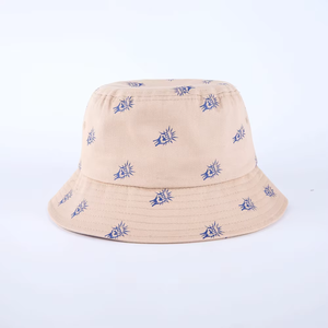 Wholesale Custom Design Cotton <b>Sun</b> <b>Hat</b> Fashion Bucket <b>Hat</b> for <b>Men</b> with Embroidered Logo for Outdoor Use - Product Image 4