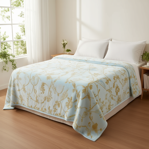 Manta de Cama de Algodón Suave para Verano, 90x100 Pulgadas, para Uso en el Hogar y Hoteles - Product Image 3