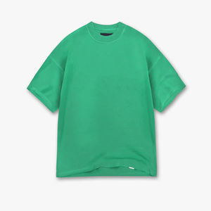 Custom Oversized Cotton <b>Tshirt</b> for Men Acid Washed Boxy Fit Drop Shoulder Blank Tee, Rib Neck Streetwear T-shirt Manufacturer - Product Image 5