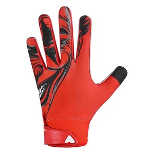 Gants de football américain en silicone respirant de haute qualité et très vendus, avec une surface entièrement en silicone, pour l'entraînement des joueurs professionnels - Product Image 4
