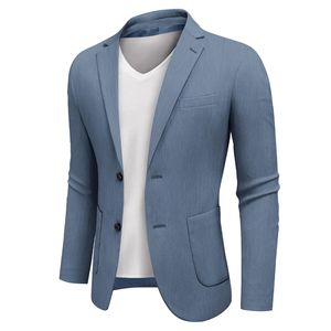 Blazer pour homme de fabrication directe, couture de qualité supérieure, veste élégante et formelle, meilleure assurance qualité pour les acheteurs internationaux - Product Image 4