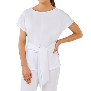 Ensemble haut et pantalon, style tendance, personnalisé, élégant, respirant, polyester et élasthanne, uniforme de salon de beauté et de spa pour femmes - Product Image 6
