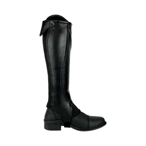 Short Length Custom Outdoor Professional Horse <b>Riding</b> Half <b>Chaps</b> 2026 Best Design Western Style 100% Leather High Quality - Product Image 3