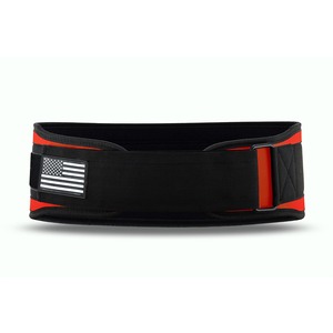 EURO SKT CO. Ceinture de musculation noire et orange, réglable, respirante, soutien lombaire pour l'entraînement en force, fermeture à boucle unisexe - Product Image 3