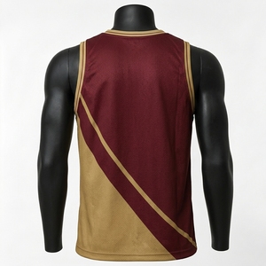 Wholesales Custom Sublimation Printing Blank Basketball Jersey Design Sports Wear Breathable Basketball Jersey OEM Service - Product Image 2