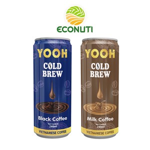 OEM/ODM Personnalisable, Conception Gratuite, Boisson de Café Noir Naturel Instantané Vietnamien 240ml/330ml, Purée RTD en Bouteille en Gros, Échantillon Gratuit - Product Image 4