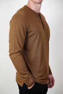 Camisa de algodón de manga larga para hombre, corte regular, con botones, estilo clásico, ropa formal - Product Image 5