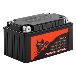 Batteria al Litio LiFePO4 ad Alte Prestazioni 12 Volt 6Ah per Moto, Pre-Caricata 20Ah, Senza Manutenzione, Compatibile con Powersports - Product Image 4