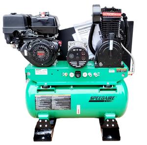 Compresor de Aire Nuevo AG2-SH13-30G de Alta Demanda, Generador de 2 Etapas 6EWK5 GX390 240V 15.7cfm, Tijeras para el Cabello - Product Image 1